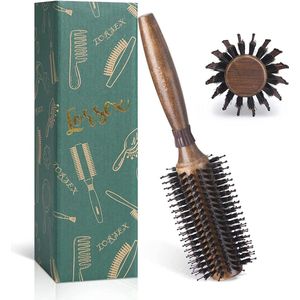 Ronde Haarborstel voor Snelle Föhn Styling - Geschikt voor Krullen en Steil Haar - 30 mm binnen/60 mm buiten