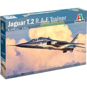 1:72 Italeri 1470 Jaguar T.2 - R.A.F. Trainer - Vliegtuig Plastic Modelbouwpakket