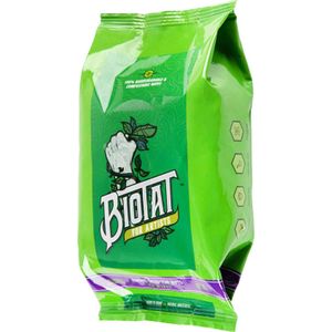 Biotat - 40 Verdovende Groene Zeep Wipes | Green Tattoo Soap | Milde Professionele Groene Tatoeage Zeep | Verzorgd, Reinigt, Kalmeert & Hersteld Tattoo Wond | Reiniging | Nazorg | Aftercare | Tattoocare | Verzorging | PMU, Permanente Make-Up, 1 |