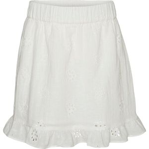 Vero Moda Girl - Broderie Rok - Wit