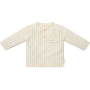 Blouse lange mouw - Wit - Forest Friends - Stripe-86