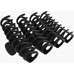 Framar Claw Clips Black 4pcs