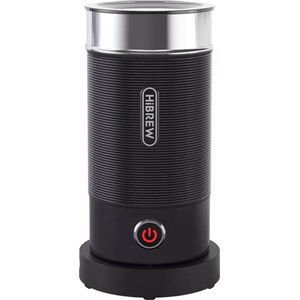 HiBREW M1A 450W melkopschuimer schuimmachine, chocolademixer koud / warm latte cappuccino, volautomatische melkverwarmer - zwart