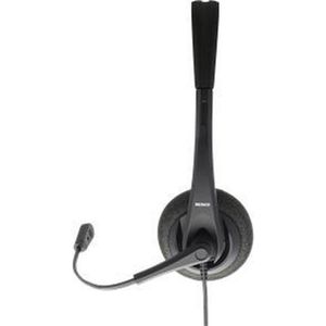 Deltaco HL-72 USB business headset - UC headset - noise cancelling microfoon - Zwart