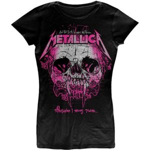 Metallica - Wherever I May Roam Dames T-shirt - S - Zwart