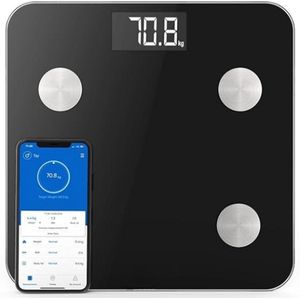 Weegschaal - Weegschaal Beste Koop - Analoog en Digitaal Design - Tijdloos en Betrouwbaar - Voor Dagelijks Gebruik