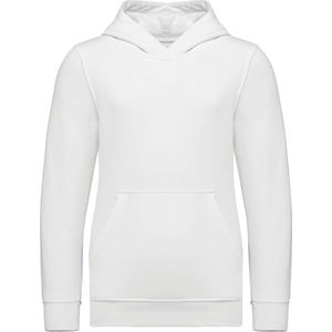 Kariban Kindersweater met capuchon K4039 - White - 10/12 jaar