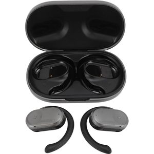 Q2 Language Translator Earbuds, 144 Languages APP Online Translation Earhooks 2 Way Real Time Voice Translation, 5H Battery Display Bluetooth Translation Device for Travel Business (GRAY)