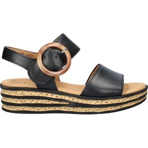 Gabor dames sandaal - Zwart - Maat 42,5