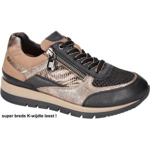 Helioform -Dames - taupe - sneakers - maat 37