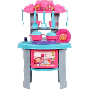 Ogi Mogi Toys keukenset speelgoed - Kinderkeuken - Keuken Speelgoedset voor kinderen - Speelset met 26 onderdelen - Met Servies en Speelgoed Pannen - vanaf 3 jaar