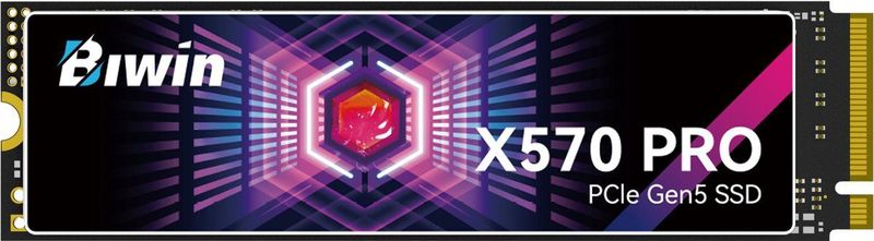 Biwin - X570 Pro - 2 TB SSD - PCI Express 5.0 - NVMe
