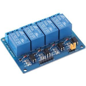 Relais Module 12v | 4-kanaals | t.b.v. Arduino