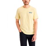 Dockers - Graphic A11030304 - T-shirt - Geel - Korte Mouwen - Slim Fit