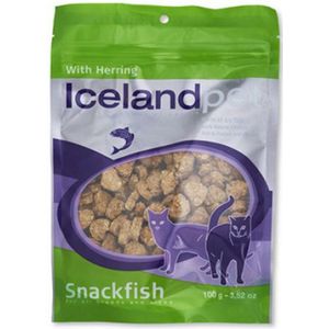 Icelandpet Snackfish Kattensnack Haring 100 gr