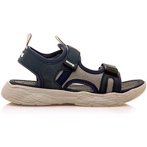 Mustang Kidsunisex voor kinderen. 49099 Treck Sandalen Blauw (28), Stof, 1 tot 3 cm, Klittenband, Casual, kinderkleding