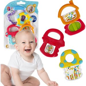 Bam Bam - Rammelaar ,Set 4in1, voor vanaf 4 maanden