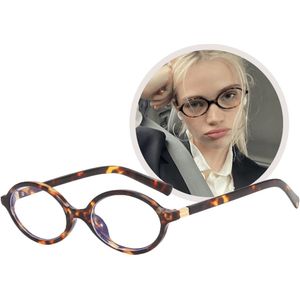 Tijdloze Anti-Blauw Licht Bril – Y2K Computerbril | Beeldscherm Bril | Fashion Blauwlichtfilter Bril Zonder Sterkte