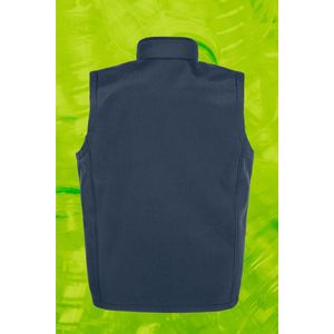 Result Men´s Recycled 2-Layer Printable Softshell Bodywarmer RT902 - Navy - L