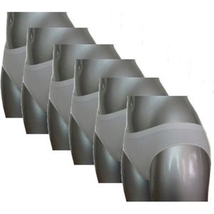 Perini dames bikini slip - 6-pack - maat S - wit