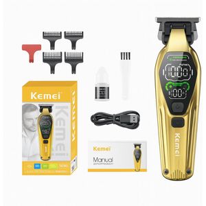 Kemei Tondeuse NEW - Draadloze Tondeuse - Professionele tondeuse - Haren Millimeteren - Contouren - Haren Scheren - Kapper Tondeuse - Kapper Kwaliteit - Baard Trimmer - Haar Trimmer - Beard and Hair Trimmer