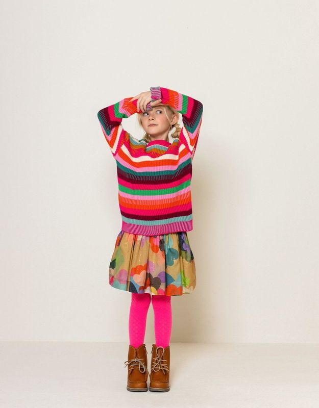 Oilily - Karaoke sweater - Blauw - 86/24m