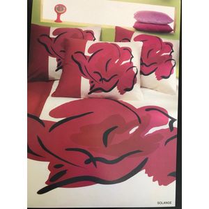 Damai dekbedovertrek Solange rood 24 - 140 x 200/220