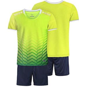 Kinderen Voetbal Trainingspak Jersey Set - Ademend Sport T-shirt en Shorts voor Jongens