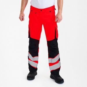 Engel Safety Light werkbroek 2545-319 - Hi-vis Red / Black - 90