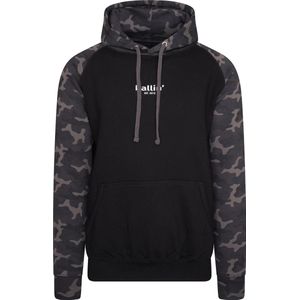 Ballin Est. 2013 - Heren Hoodies Small Logo Hood Camo - Zwart - Maat M