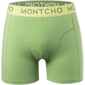 MONTCHO - Dazzle Series - Boxershort Heren - Onderbroeken heren - Boxershorts - Heren ondergoed - 1 Pack - Lichtgroen - Heren - Maat XXL
