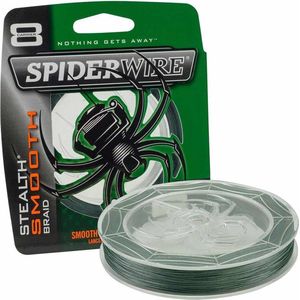 SpiderWire Stealth Smooth8 PE Braid Moss Green 300m Vislijn