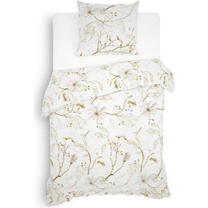 Heckett & Lane - Dortea - Dekbedovertrek - Flanel - Eenpersoons - 140x200/220 cm