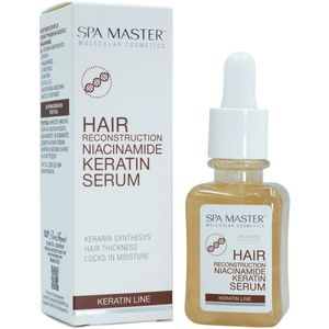 Spa Master Hair Reconstruction Serum – Keratine & Niacinamide Serum – Herstellend haarserum – Dikte & Hydratatie