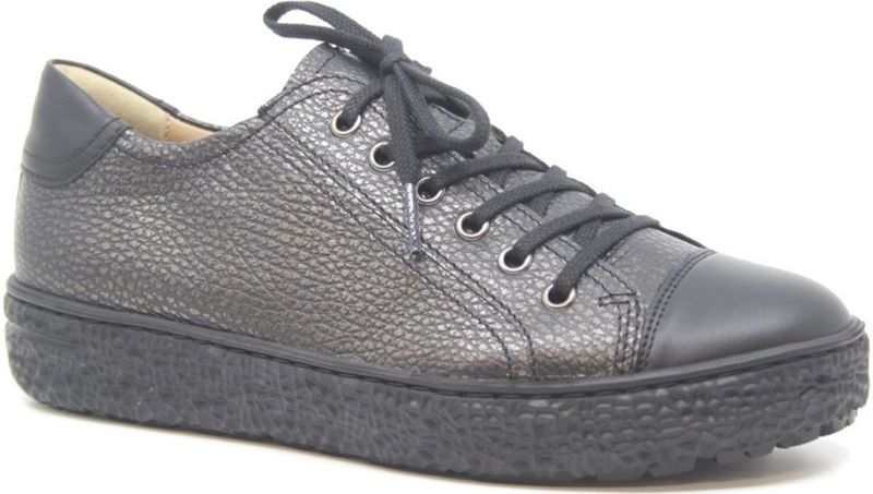 Hartjes - Phil Shoe - Sneakers - Black Smoke - Leren Bovenwerk