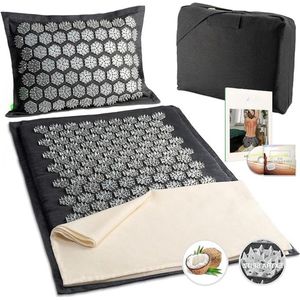 Lexium Spijkermat – Acupressuur Mat - Spijkerbed - Acupunctuur Kussen - Shakti Massage - Massage & Ontspanning -
