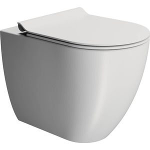 Ben Segno back-to-wall toilet staand Xtra glaze+ Free flush Mat wit