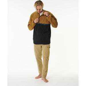 Rip Curl - JOURNEY POLAR FLEECE CREW - Fleece Jack - Zwart