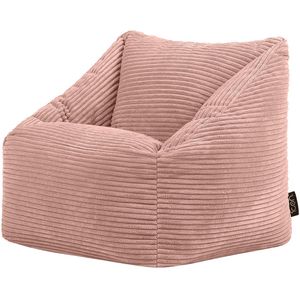 Icon - Natalia - Zitzak - Roze - Corduroy - Voor Kinderen