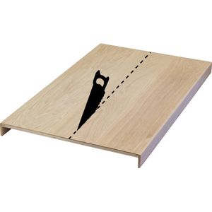 Traprenovatie overzettreden met neus (2 stuks) - Eikenhout 3 mm toplaag Natuur - 100 x 60 cm