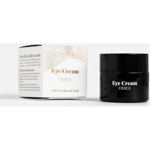 Nordic Cosmetics© - Oogcrème met CBD & Hyaluronzuur 10ml - Vermindert Donkere Kringen & Gezwollen Ogen - Anti-Aging & Hydrateert - 100% Vegan