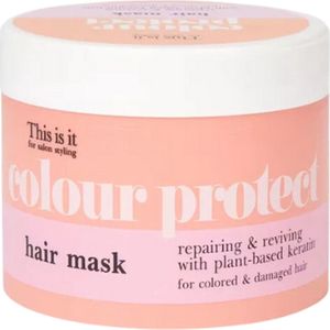 This Is It Haarmasker Colour Protection - 300ml | Haarmasker met Plantaardige Keratine | Voor Gekleurd en Beschadigd Haar