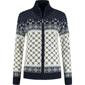 Kama ® Gebreid damesvest Windstopper®, donkerblauw