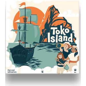 Helvetiq - Toko Island - Bord Spel - Strategisch Spel - 1-4 Spelers - Geschikt vanaf 6 Jaar