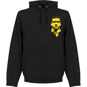 Cantona Silhouette Hooded Sweater - Zwart - Kinderen - 152