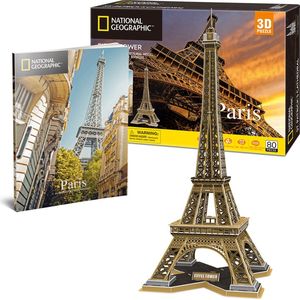 80-delige Eiffeltoren 3D-puzzel (Gebouwen)