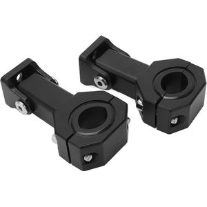 2Pcs Spotlight Mounting Bracket - M5 Aperture 18mm - Powersports Accessory Light Kits - Clamp Holder - Motorcycle Headlight Holder - Motorcycle Clamp Bracket