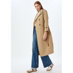 Normaal Gebogen Trenchcoat