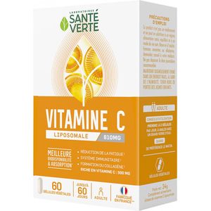 Santé Verte Vitamine C Liposomaal 60 Plantaardige Capsules
