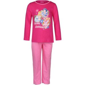 Princess roze grijze pyjama maat 116